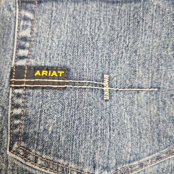 Ariat® Men's Rebar M4 Work Relaxed Boot Size 33/30 - Picture 10 of 11